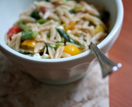 Orzo with Vegetables