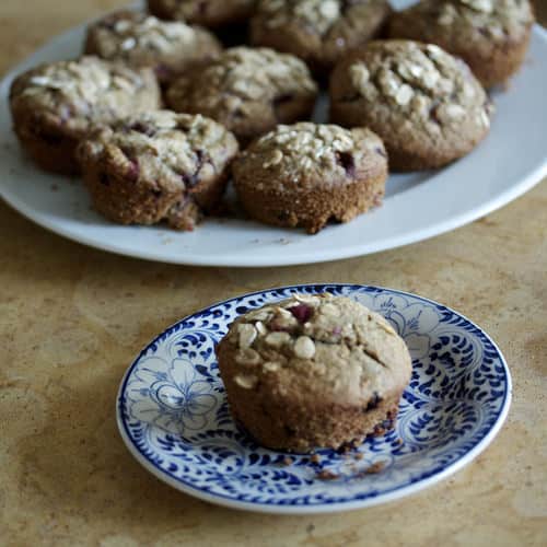 Gluten-free whole grain berry muffins