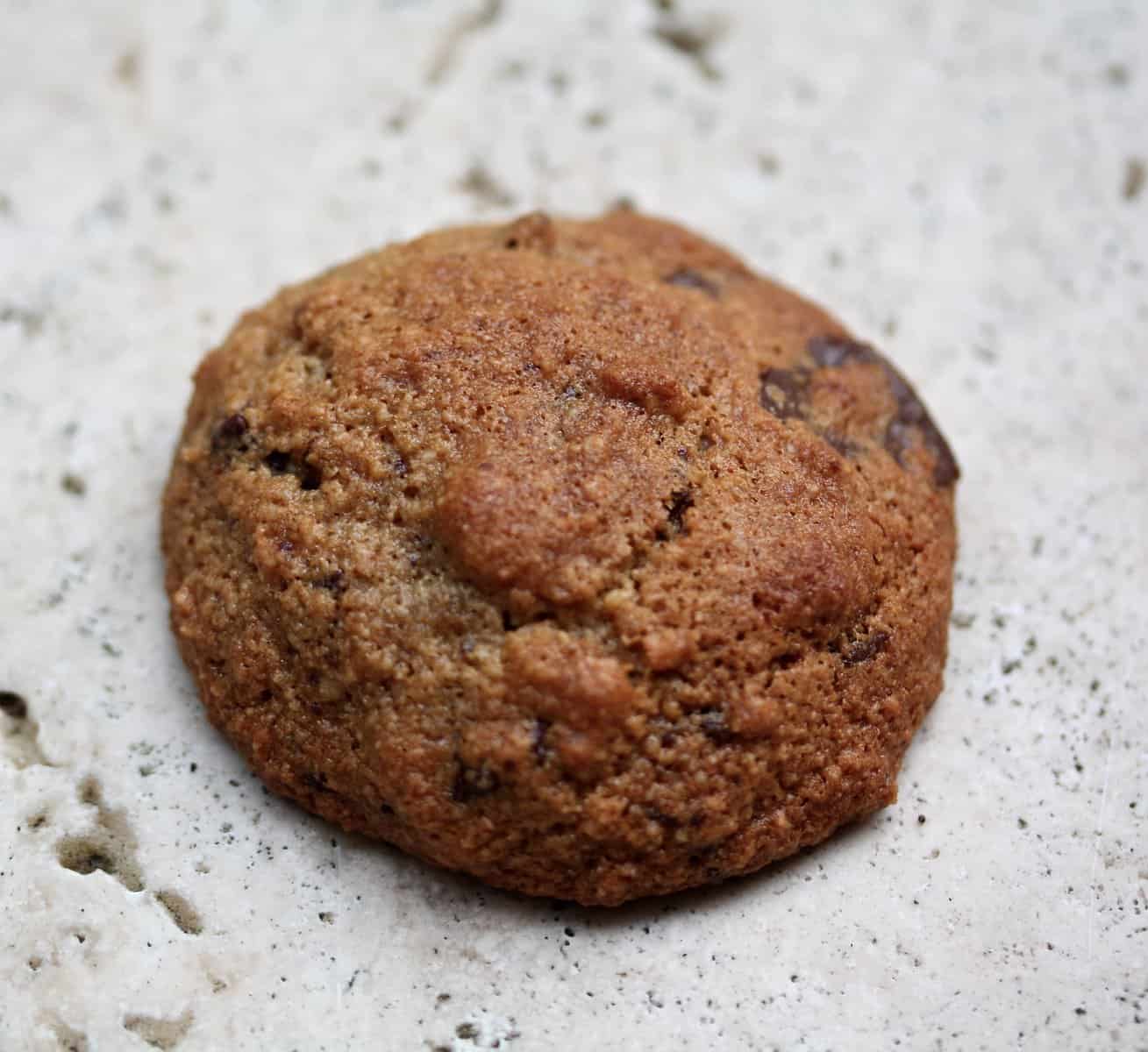 Almond flour chocolate chip cookie