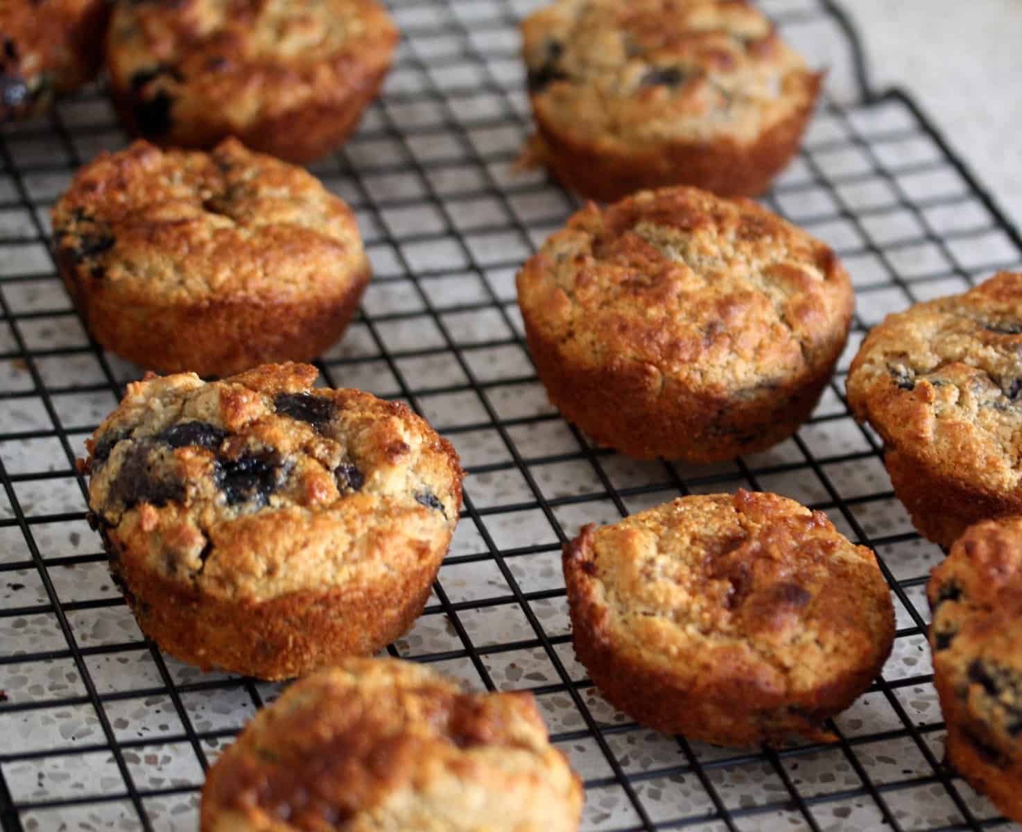 Leftover Oatmeal Muffins