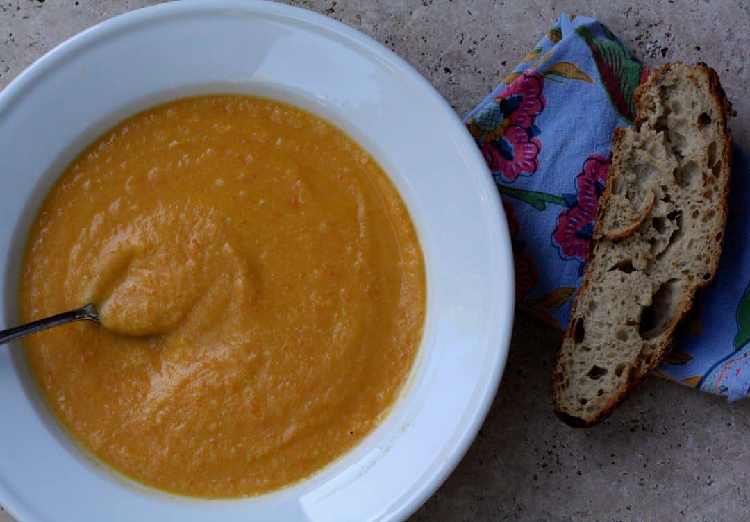 Creamy Carrot Cauliflower Soup | Cucina Nicolina