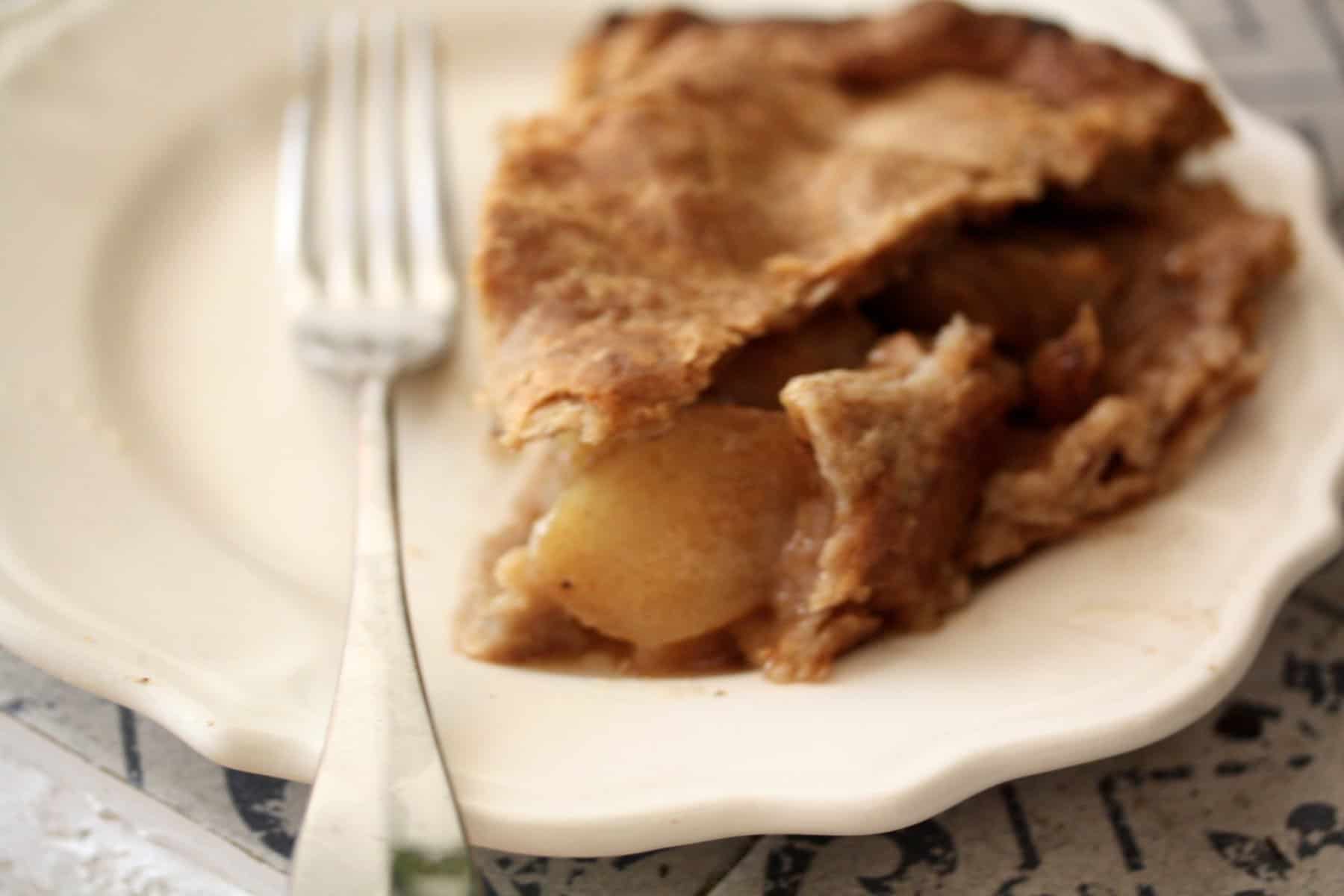 Gravenstein apple pie
