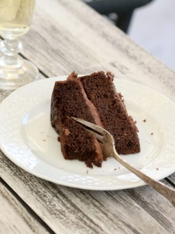 Gluten-free chocolate pumpkin cake