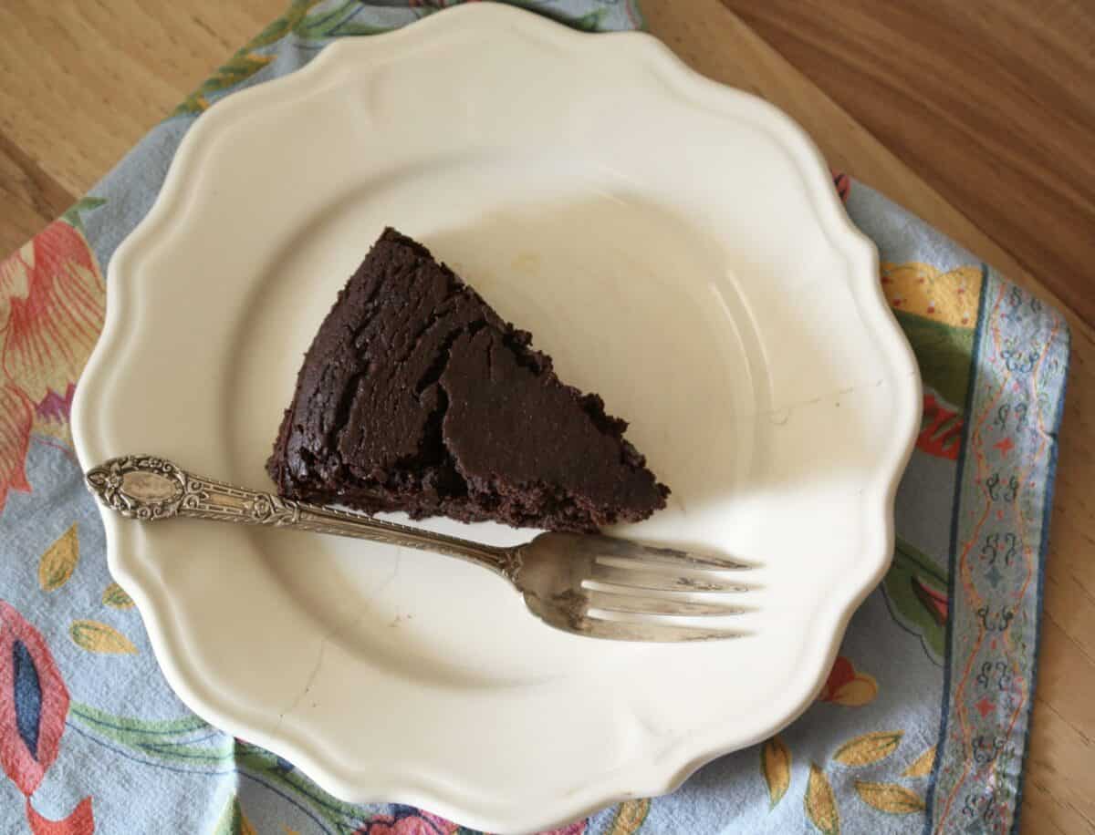 Gluten-free vegan chocolate cake