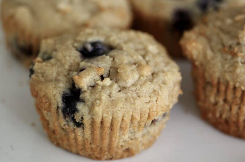 {Gluten-Free} Bakery Blueberry Muffins