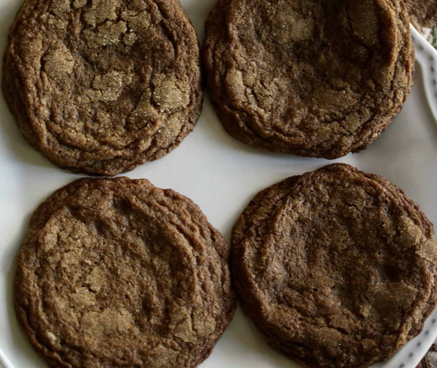 Pan-Banging Ginger Molasses Cookies