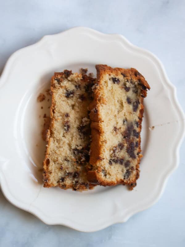 Gluten Free Chocolate Chip Loaf Cake