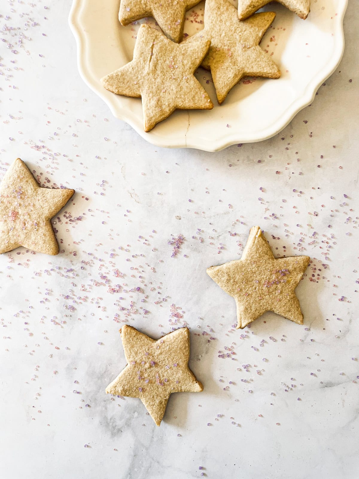 A few gluten free sugar cookies.